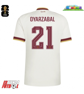 España Mikel Oyarzabal #21 Segunda Equipación Mundial 2026 Manga Corta España Mikel Oyarzabal #21 Segunda Equipación Mundial 2026 Manga Corta